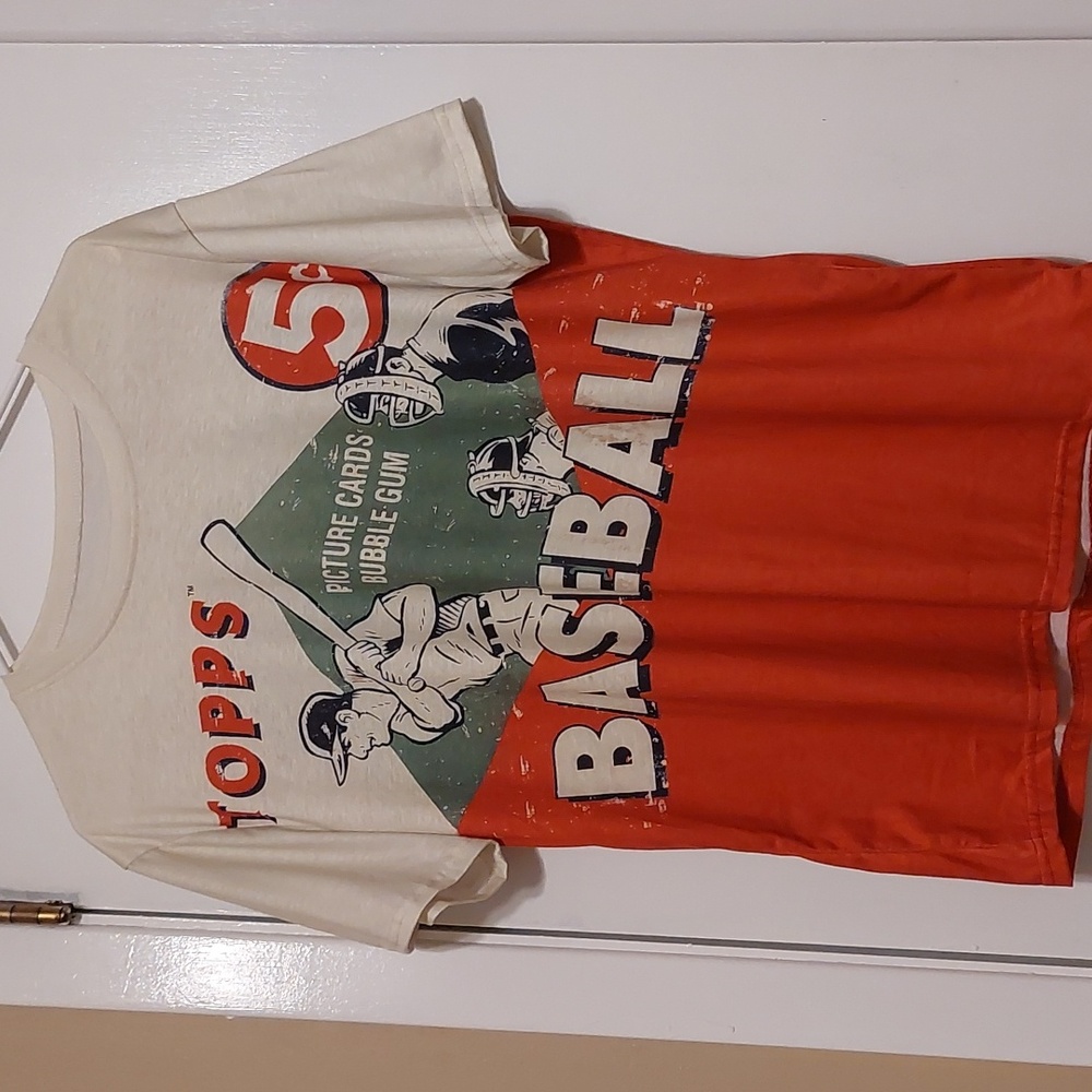Replica shirt of Topps  5 cent Baseball Cards